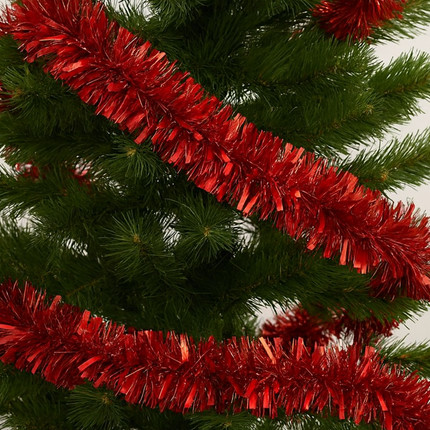 Christmas tinsel, 12×200 cm, assorted