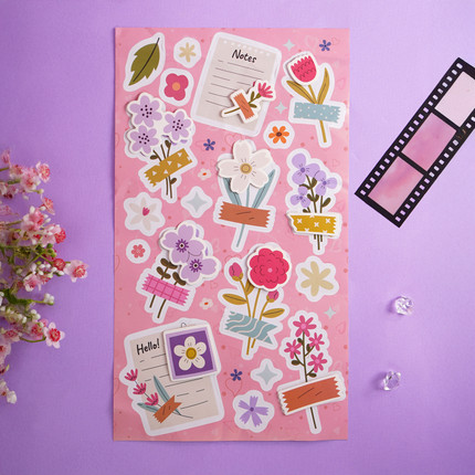 3D stickers set, in assortment