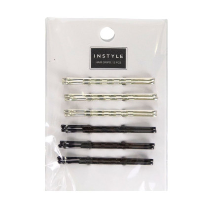 Hair grips, 12 pcs, INSTYLE