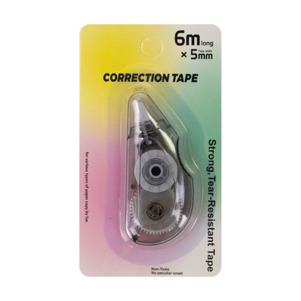 Correction tape, 5 mm x 6 m