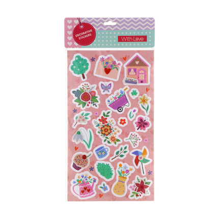 3D stickers set, in assortment