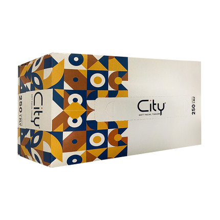 Face wipes, City, 150 sheets, 5 pcs.