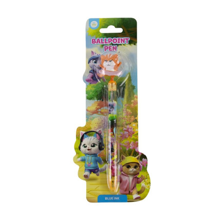 Ballpoint pen, 1 pc., blue, in assortment