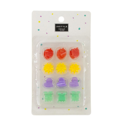 HAIR CLIP, 12 PCS