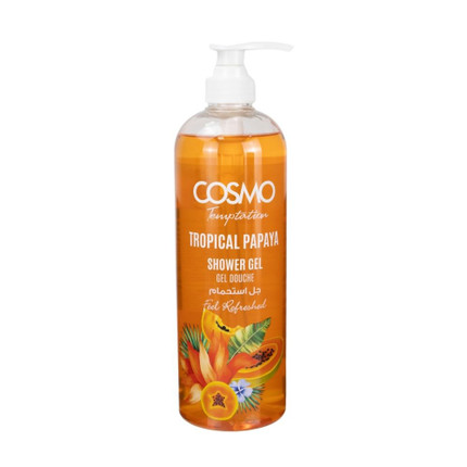 Temptation shower gel papaya, 1000 ml