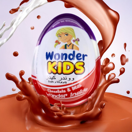 Chocolate egg "Wonder Kids", 20 g