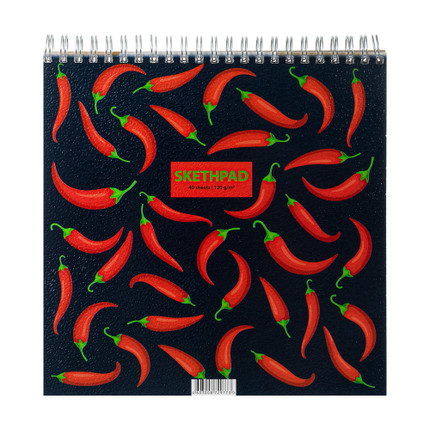 Sketch pad 40 sheets 195x197-Gray -Girl