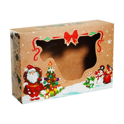 Christmas gift box, 22x15x7 cm