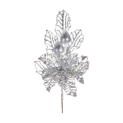 Decorative branch gold/silver, assorted