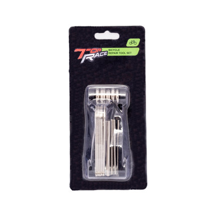 Bicycle repair tool set