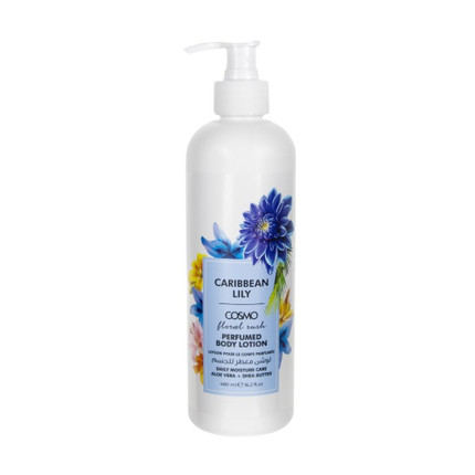 Body lotion, Cosmo, carribean lily, 480 ml