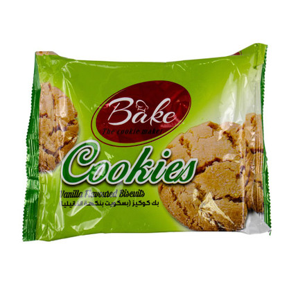 Pran Biscuit Cookies Bake Vanilla 165g