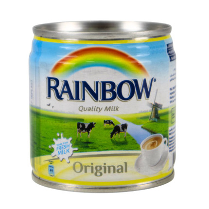 Condensed milk, Rainbow, 170 g