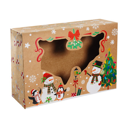 Christmas gift box, 22x15x7 cm