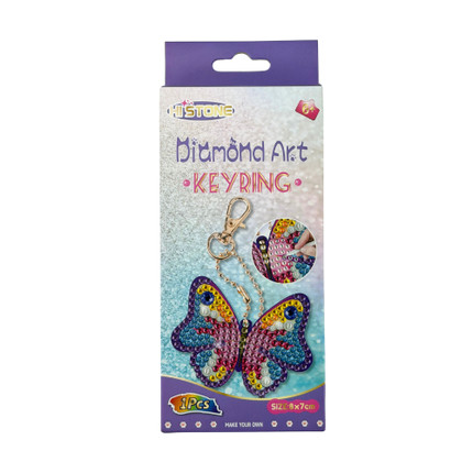 DIY DIAMOND PAINTING KEYCHAIN