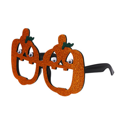 Halloween glitter glasses, assorted