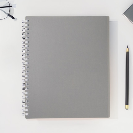 Notebook, A5, 96 sheets, plastic cover, assorted