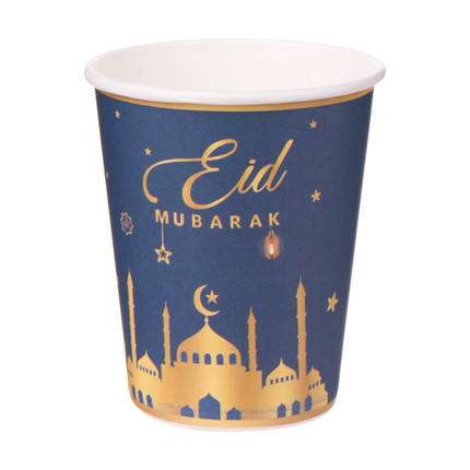 Paper cups "Ramadan", 8 pcs., in assortment