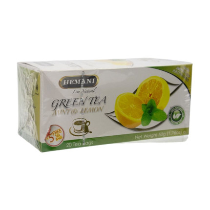 Hemani Green tea Mint & Lem 20 tea bags