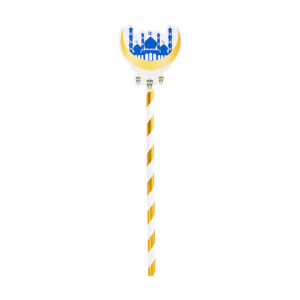 Ramadan drinking straws, 8 pcs