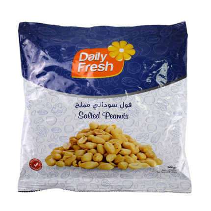 DAILY FRESH SALTED PEANUT X300gm