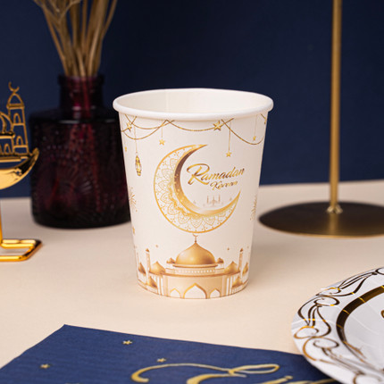 Paper cups "Ramadan", 8 pcs., in assortment