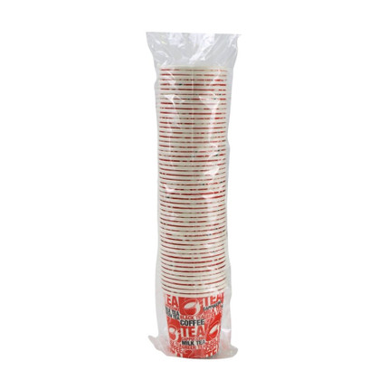 Paper cups without handle 6 oz, 50 pcs