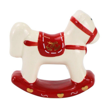 Christmas tree decoration "Horse", Snow Fantasy, assorted