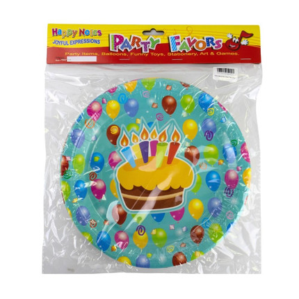 Party plate, 23 cm, 12 pcs.