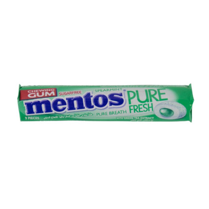 Mentos Gum PF Sp Mint 12DB*16RL*9P