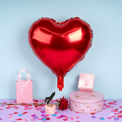 Foil balloons "Heart", 3 pcs.
