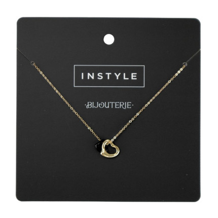 Necklace 40.5 cm with pendants