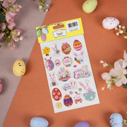 Decorative stickers, in assortment