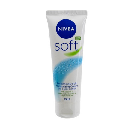 Nivea Moisturising Cream Soft Tube 75 ml
