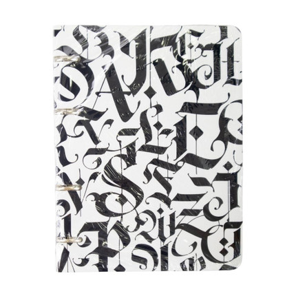 Ring binder notebook, A5, 100 sheets, assorted