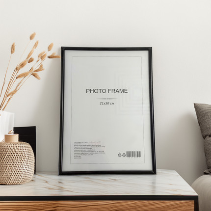 Photo frame, PVC, 21 × 30 cm, in assortment