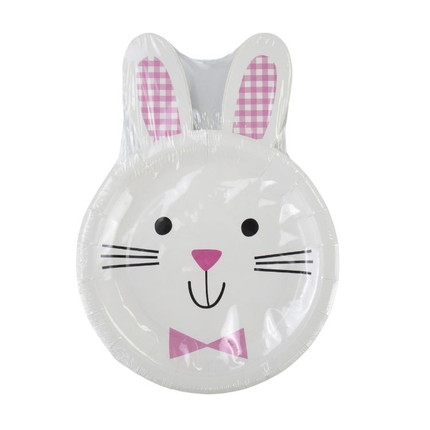 Paper plate, 8 pcs., in assortment