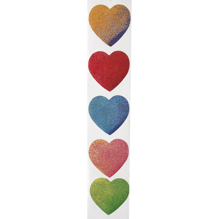 Stickers in roll, 500 pcs., in assortment