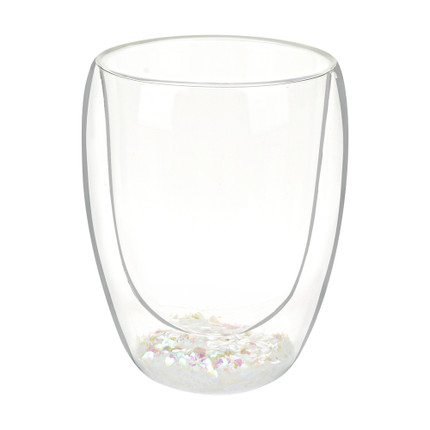 Thermo glass "Hearts", 300 ml, in assortment