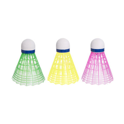 Badminton shuttlecocks with light 3pcs
