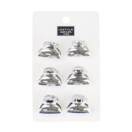 HAIR CLIPS 6PCS INSTYLE