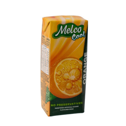 Orange juice, Melco, 180 ml
