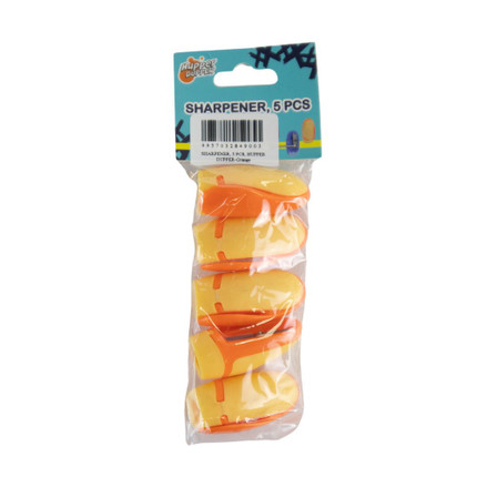 Sharpeners, 5 pcs., 3.2x2x1.5 cm