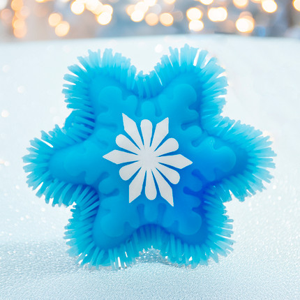 Christmas anti-stress toy with light, Snow Fantasy, assorted