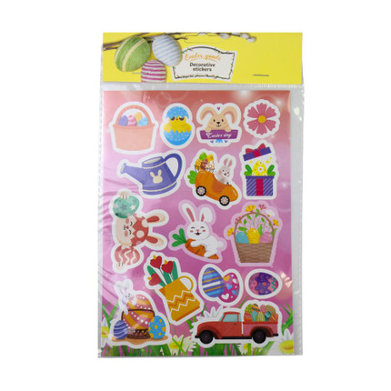 Decorative stickers, 21x15 cm, in assortment