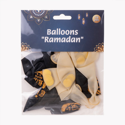 Ramadan balloon set, 10 pcs