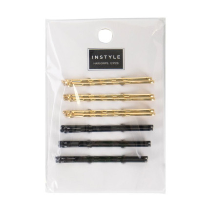 Hair grips, 12 pcs, INSTYLE