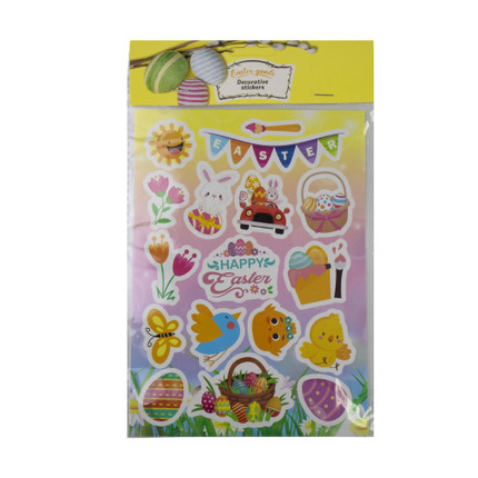 Decorative stickers, 21x15 cm, in assortment