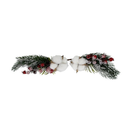 Decorative branch “Cotton”, assorted