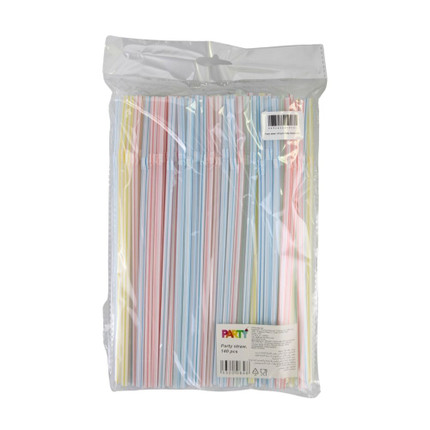 Party straw, 140 pcs.